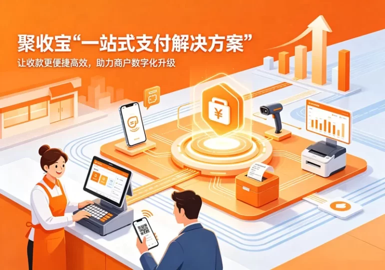 聚收宝“一站式支付解决方案”，让收款更便捷高效，助力商户数字化升级-陪跑项目情报站